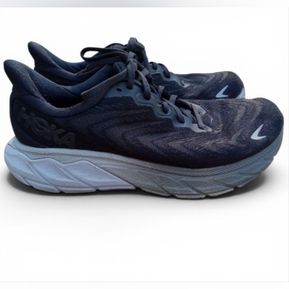 Hoka Black Gray Running Shoes Women's Size 7.5 D